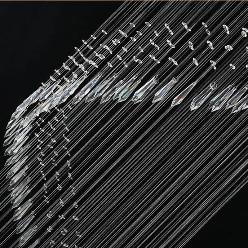 Afralia™ Spiral LED Crystal Chandelier: Modern Luxury Hanging Interior Lamp for Ladder Corridor