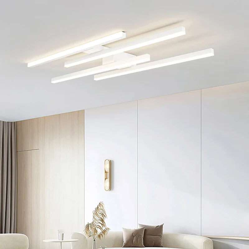 Afralia™ Modern LED Ceiling Chandelier for Home Decor