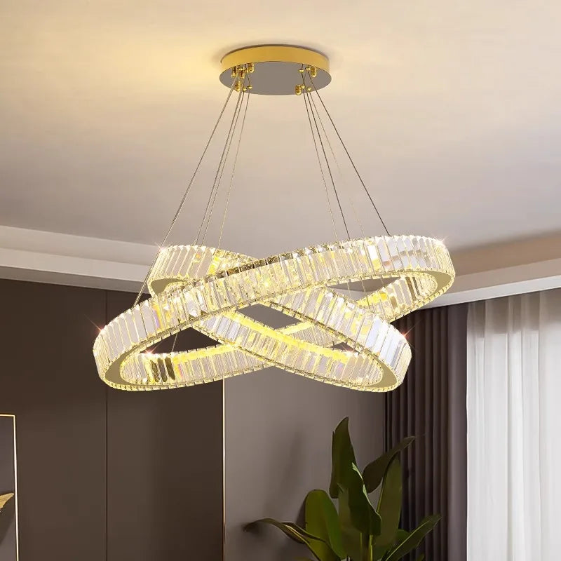 Afralia™ Modern LED Pendant Light Chandeliers for Living Room and Dining Room