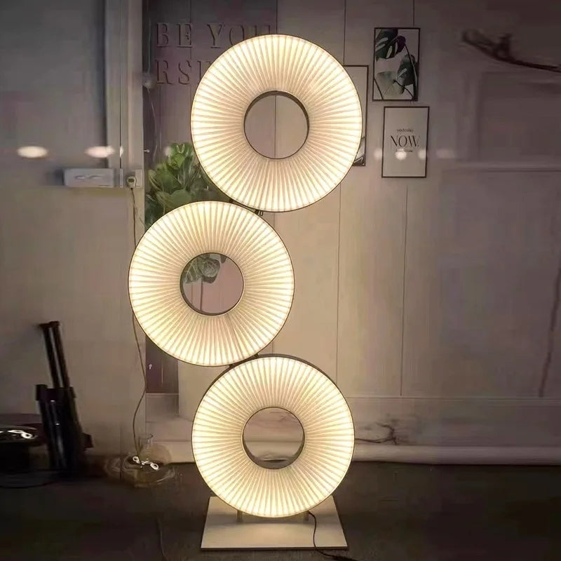 Afralia™ Donut LED Pendant Light - Modern Minimalist Round Lamp for Bedroom Decor