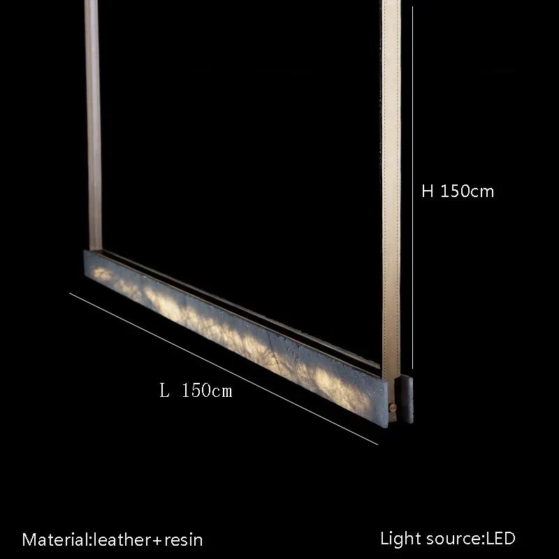 Afralia™ Minimalist Marble LED Chandelier for Modern Dining Room