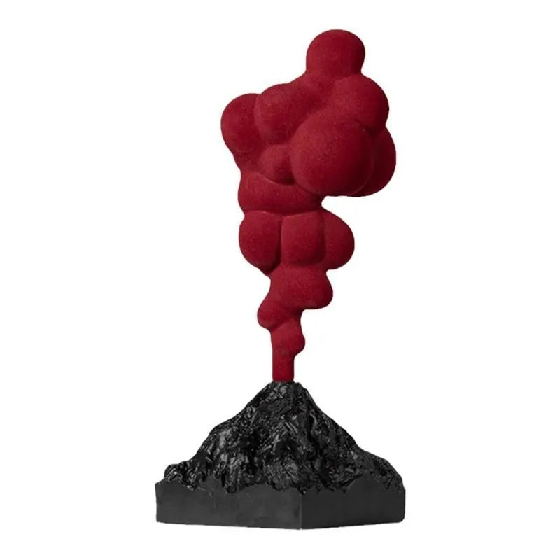 Afralia™ Volcanic Eruption Resin Ornaments for Home Decor - Creative Abstract Desktop Decorations