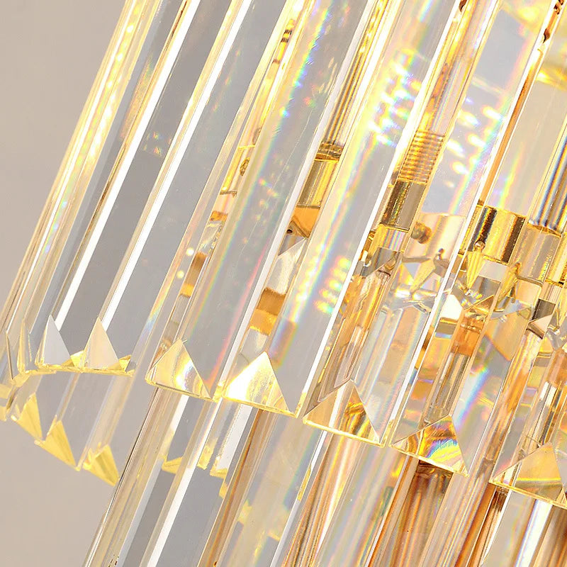 Afralia™ LED Rotating Staircase Chandelier for Luxurious Duplex Living & Villa Décor