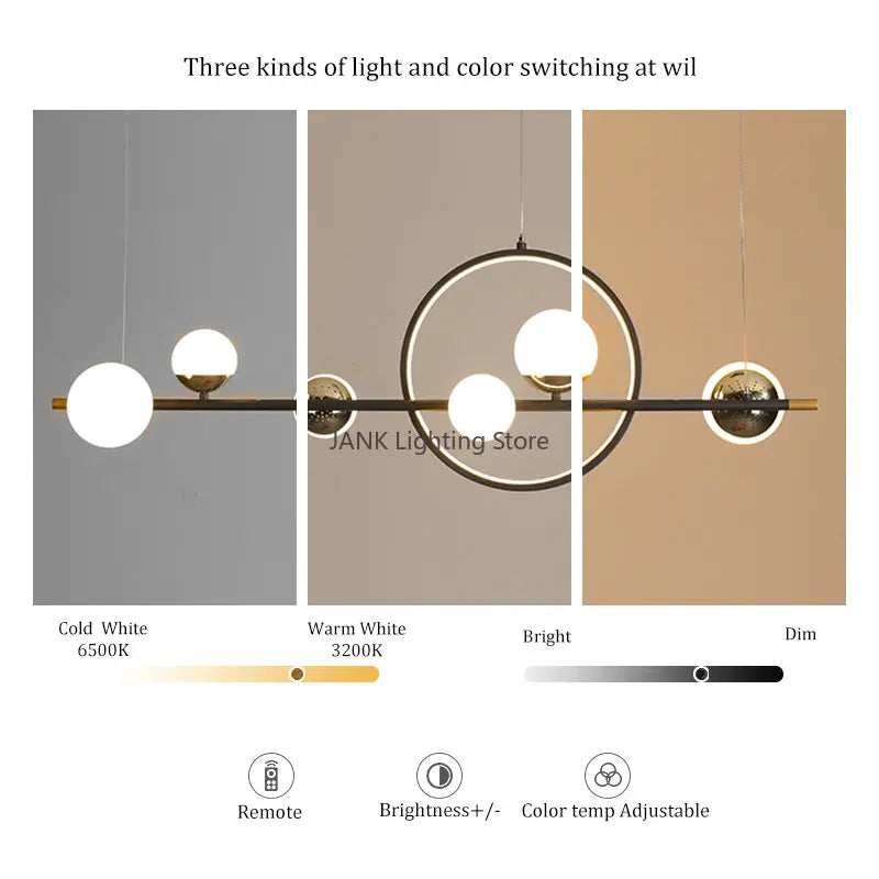 Afralia™ LED Long Strip Pendant Light: Nordic Minimalist Design for Living Room, Restaurant, Bar