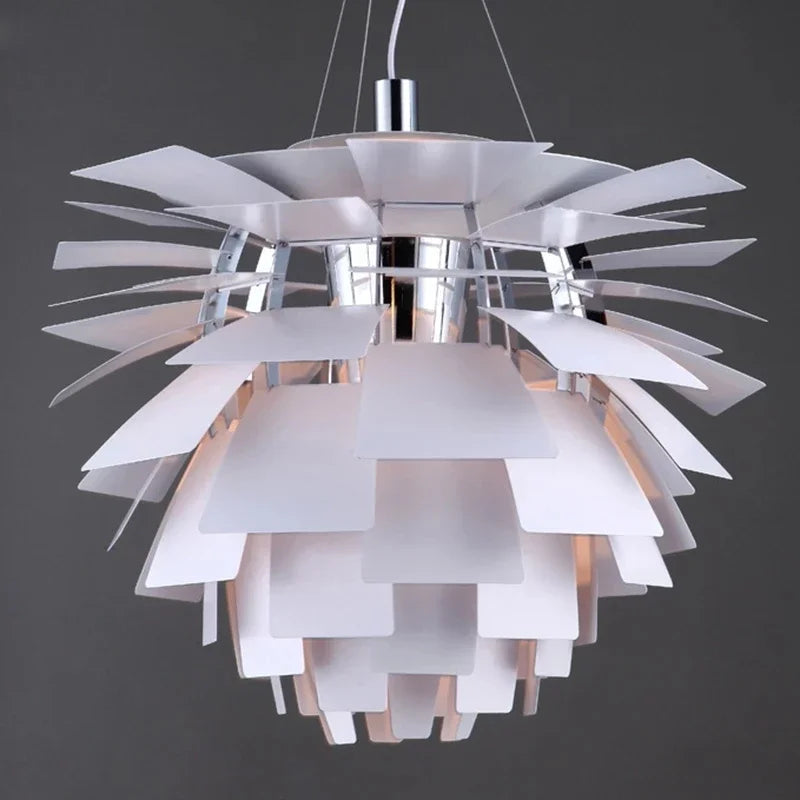Afralia™ Pinecone LED Pendant Light for Contemporary Décor in Living Room, Bedroom & Cafe