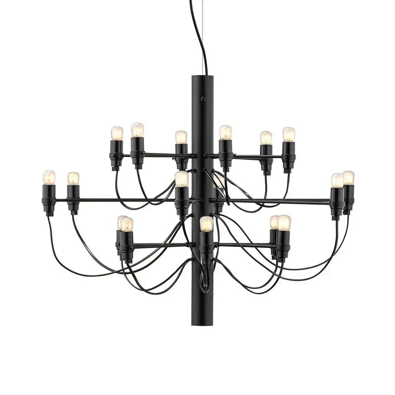 Afralia™ Luxury LED Ceiling Chandelier Pendant Lights for Living Room Hotel Kitchen Decor