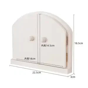 Afralia™ Wood Switch Sticker Socket Trim & Protective Cover Wall Decoration Craft