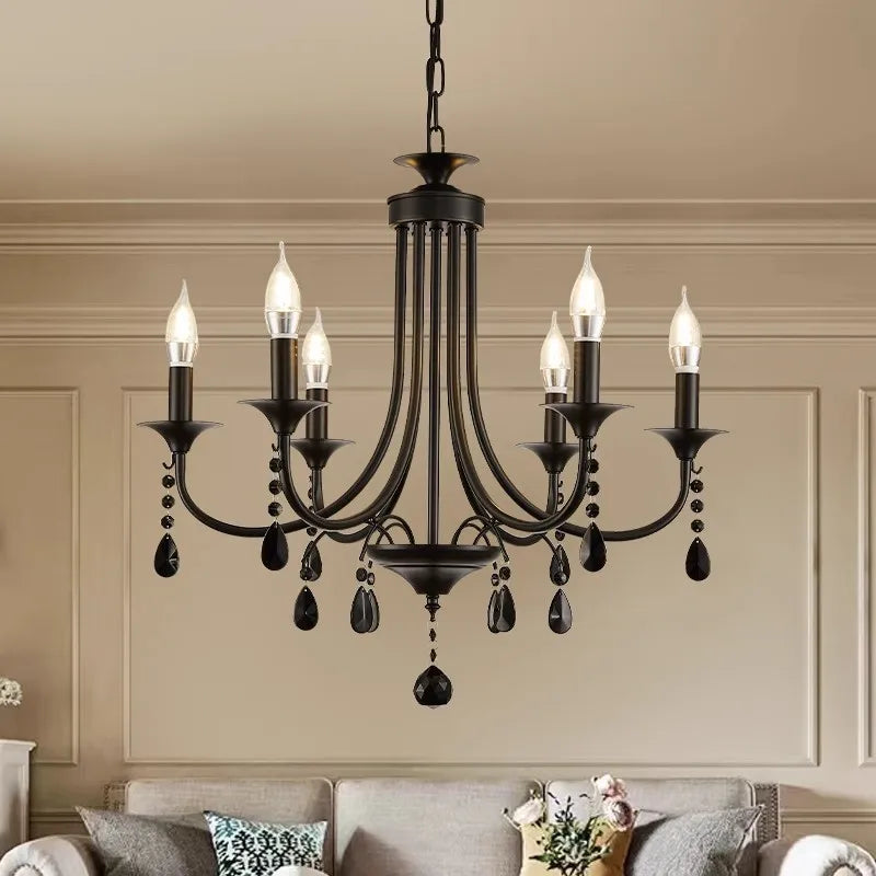 Afralia™ Elegant Crystal Pendant Chandelier for Home and Hospitality Spaces