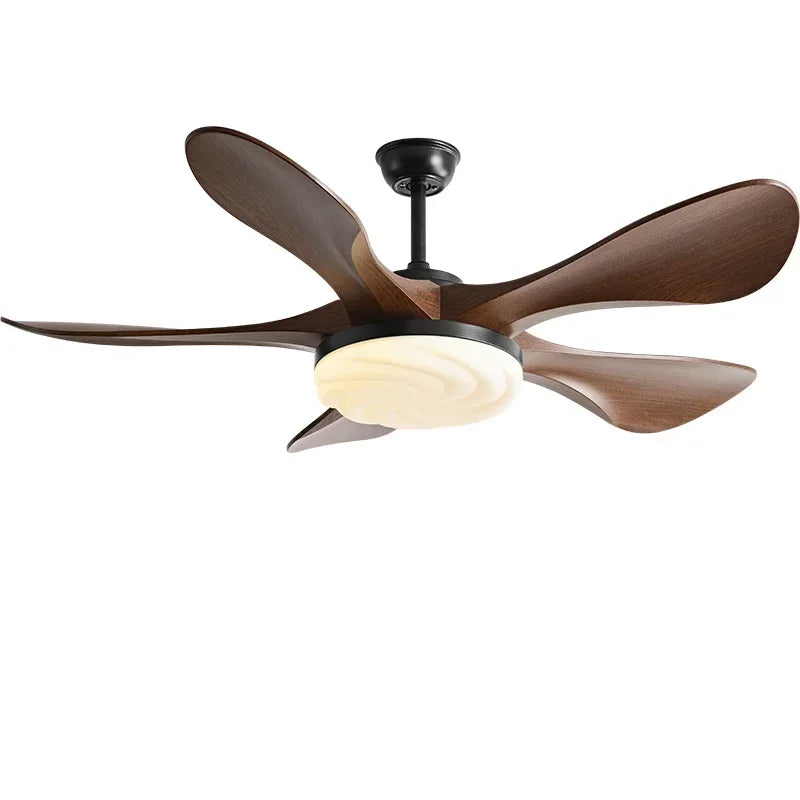 Afralia™ Modern LED Ceiling Fan with Strong Winds and Quiet Mute Operation