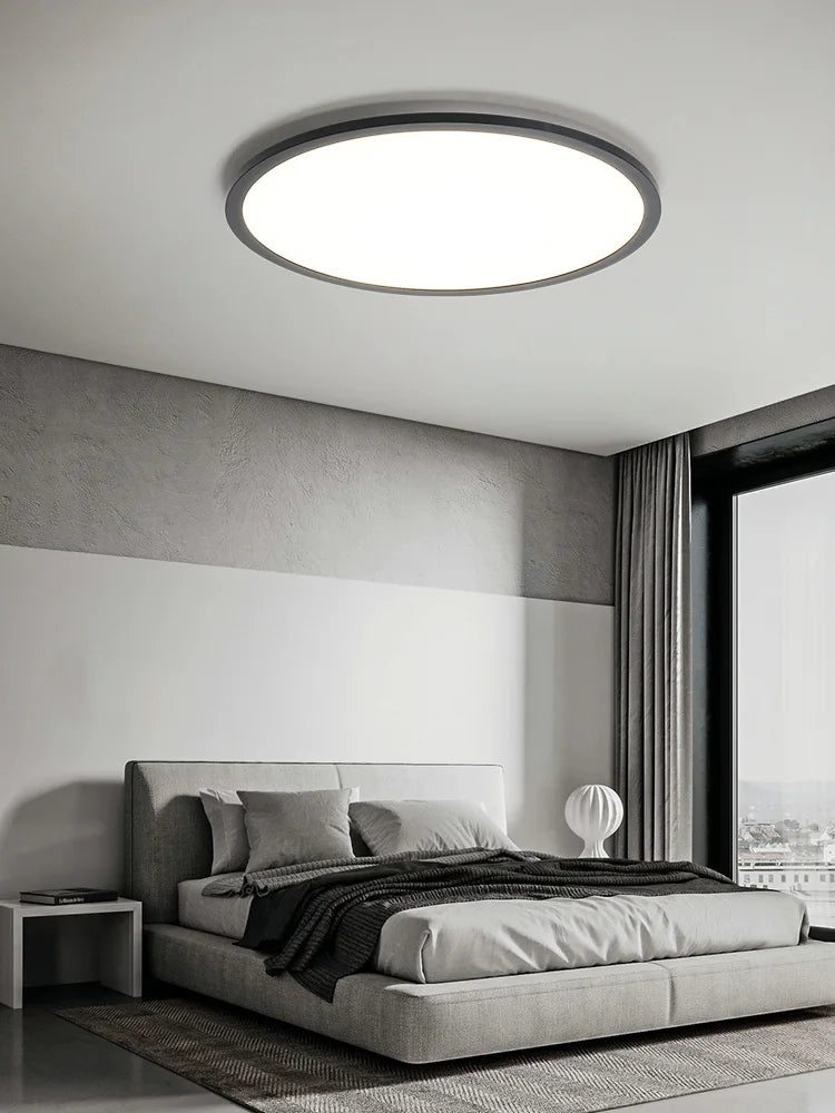 Afralia™ Modern Round LED Ceiling Lamp for Living Room, Bedroom, Dining Room, Balcony, and Corridor