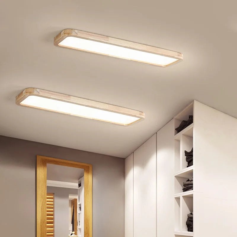 Afralia™ LED Ceiling Lights: Modern Nordic Kitchen Study Living Room Dimmable Remote Control