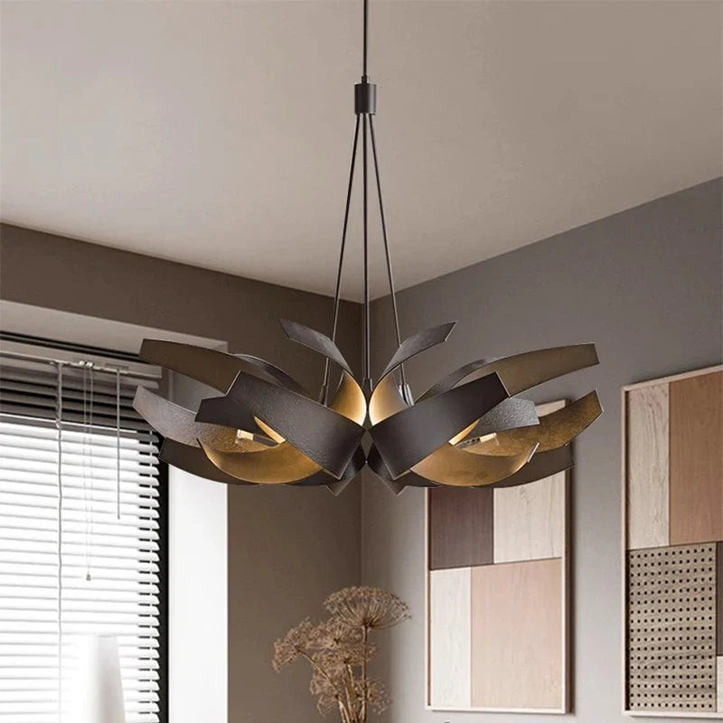 Afralia™ Modern LED Chandelier Pendant Ceiling Light for Stylish Indoor Dining Room