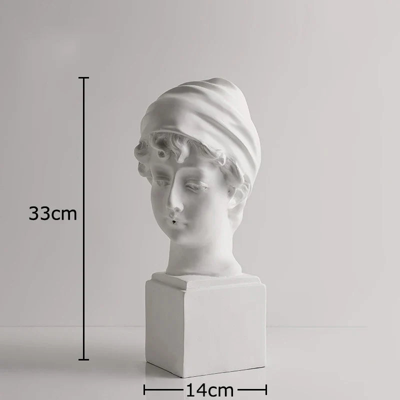 Afralia™ Venus Girl Resin Sculpture Room Aesthetics Decor