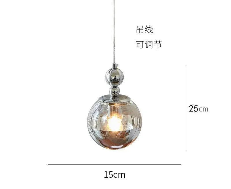 Afralia™ Nordic Modern Gourd Pendant Lamp for Bedroom, Living Room, Restaurant, and Bar