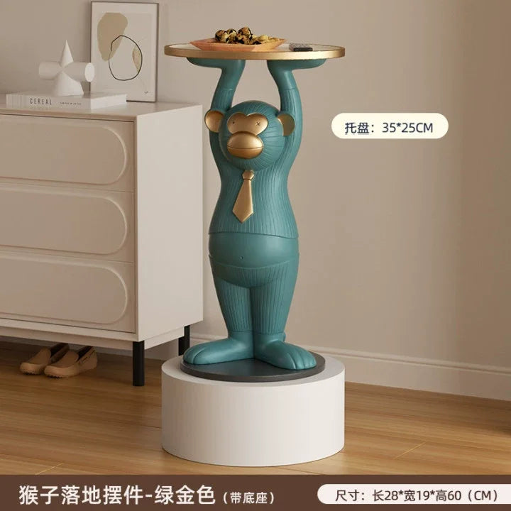 Afralia™ Modern Decor Tray Figurine Sculpture Nordic Decoration Organizer Ornament
