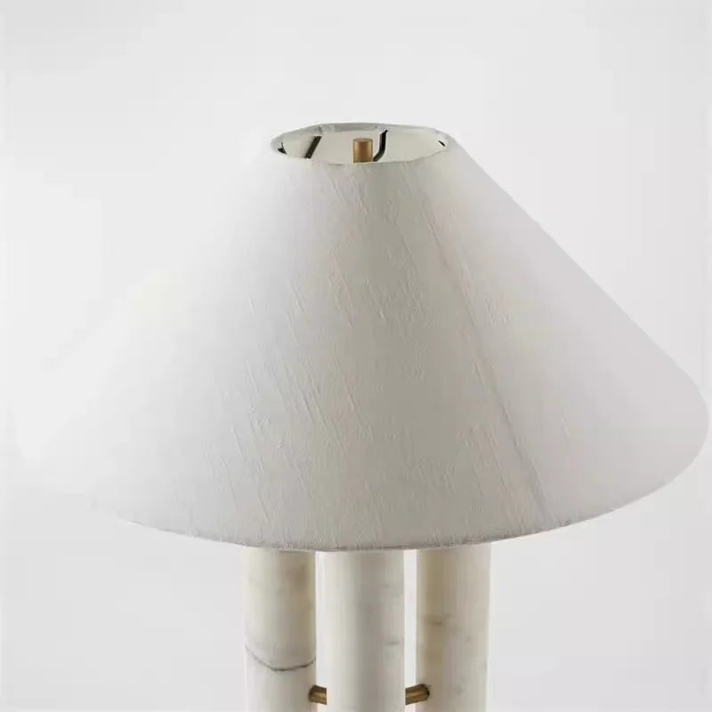 Afralia™ Nordic Marble Table Lamp - Modern Light Luxury Design for Living Room & Bedroom