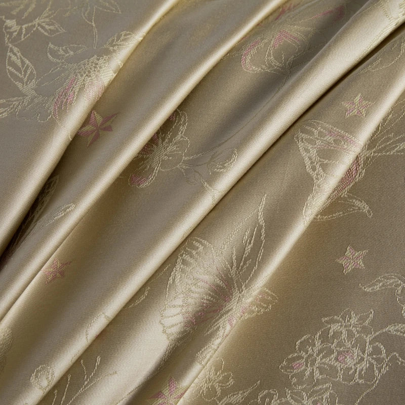 Afralia™ Butterfly Jacquard Lyocell Cotton Luxury Bedding Set Full Queen