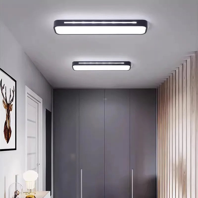 Afralia™ Ultra-Thin LED Ceiling Lamp for Balcony Kitchen Corridor Aisle - Modern Simple Design