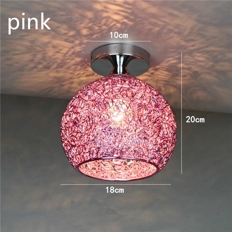 Afralia™ Metal Ball LED Ceiling Lights for Stylish Indoor Home Decor