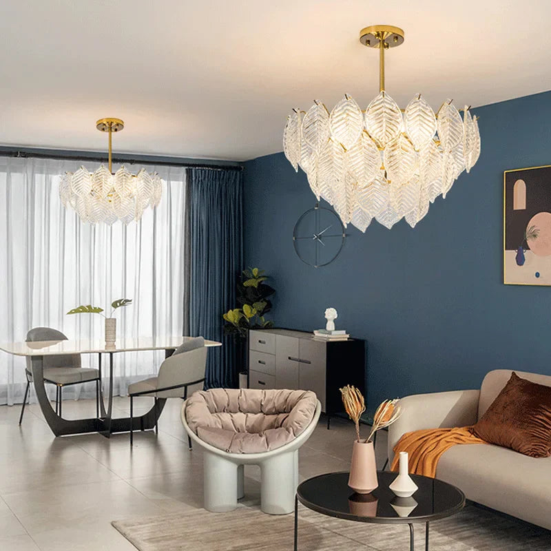 Afralia™ Modern LED Ceiling Chandeliers Pendant Light Fixture for Stylish Living Room Decor