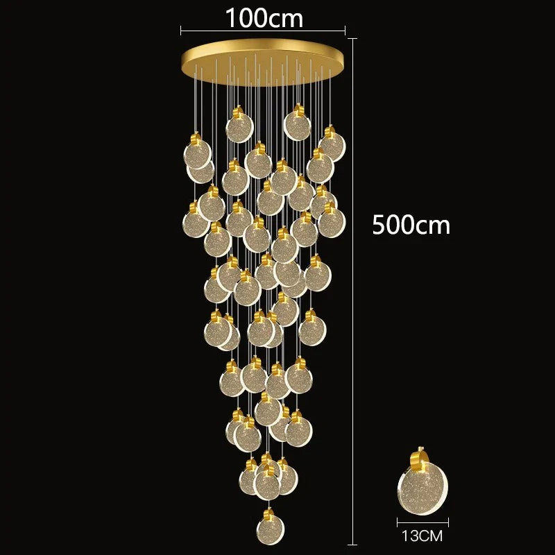 Afralia™ LED Pendant Chandeliers for Modern Home Decor and Indoor Lighting