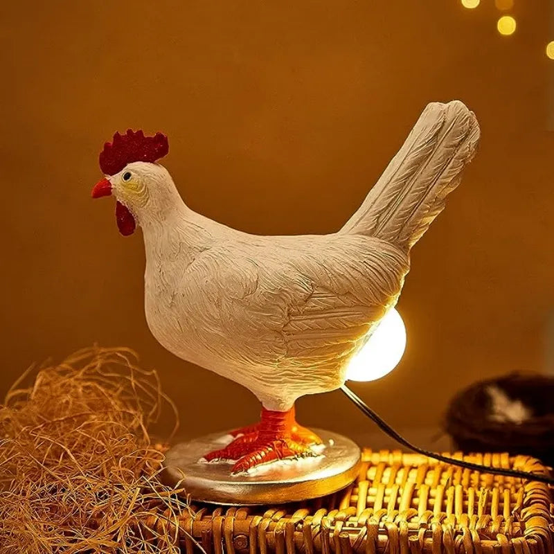 Afralia™ Chick Night Light Ornament for Home Decor and Parties