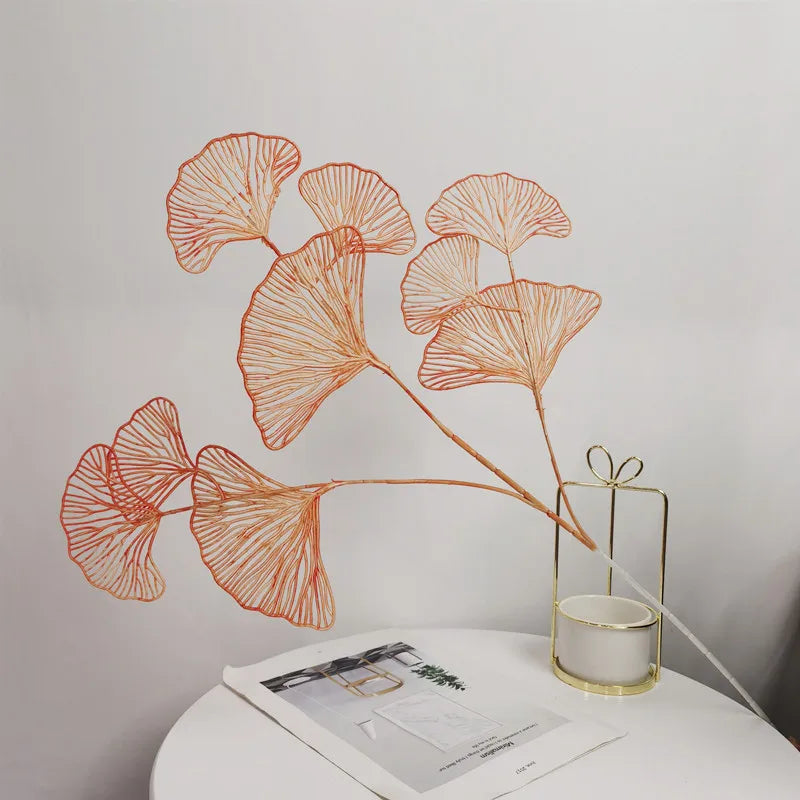 Afralia™ Ginkgo Leaf Branch Artificial Flowers Home Decor