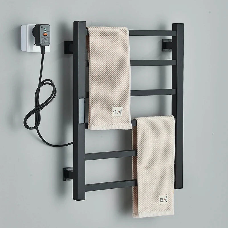Afralia™ Electric Towel Warmer with Smart Digital Display