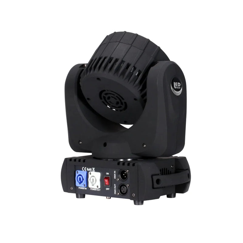 Afralia™ 12x12W RGBW Wash Moving Head Light | Advanced DJ DMX Stage Bar Fixture