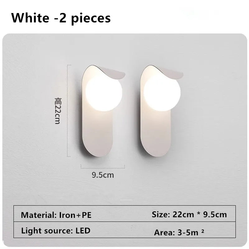 Afralia™ Nordic Bedroom Wall Lamp, Simple Minimalist Staircase Atmosphere Wall Lamps