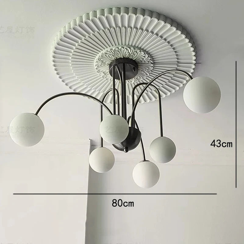 Afralia™ Modern LED Pendant Chandeliers for Living Room and Dining Room