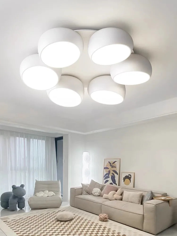 Afralia™ Modern LED Chandelier for Home Living Dining Bedroom Hall Indoor Lighting