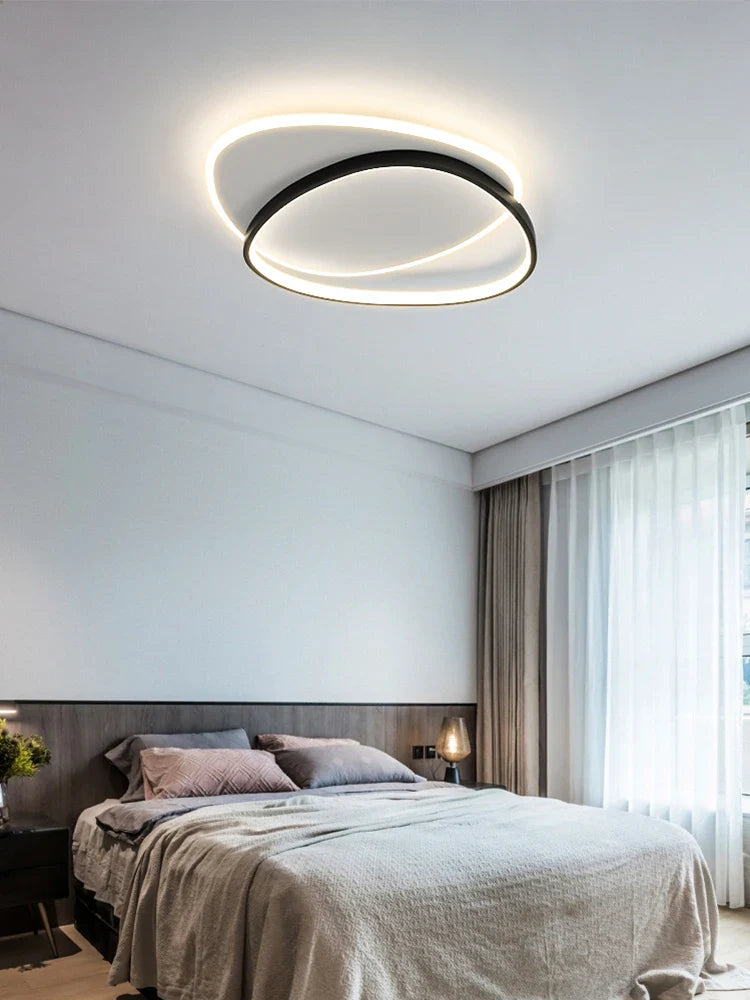 Afralia™ LED Ceiling Lamp for Bedroom, Modern & Romantic Nordic Design for Master Bedroom & Study Room.