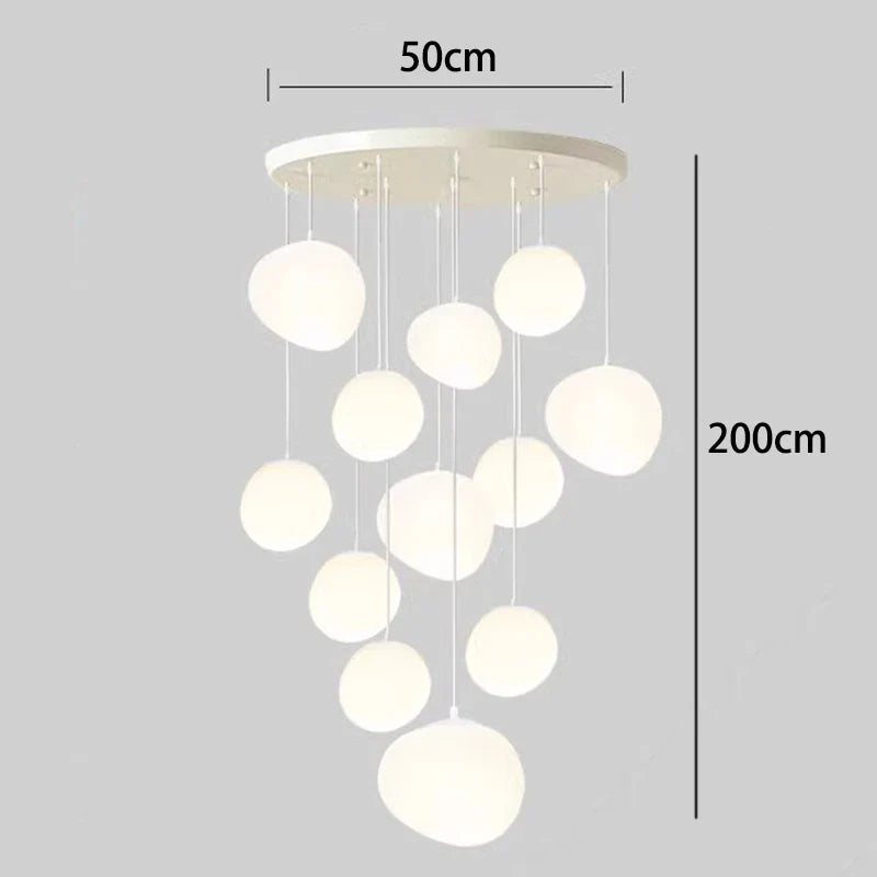 Afralia™ Modern LED Chandeliers for Living Room & Dining Room Lighting