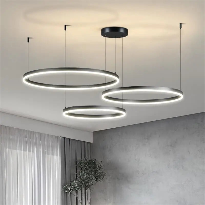 Afralia™ Luxury LED Pendant Lights for Bedroom Dining Living Room Bar Hanglamp