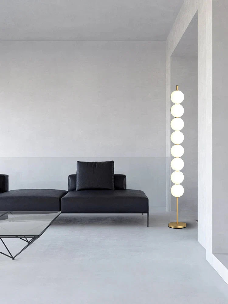 Afralia™ Modern LED Floor Lamp for Home Decor Standing Light for Sofa, Easy Install