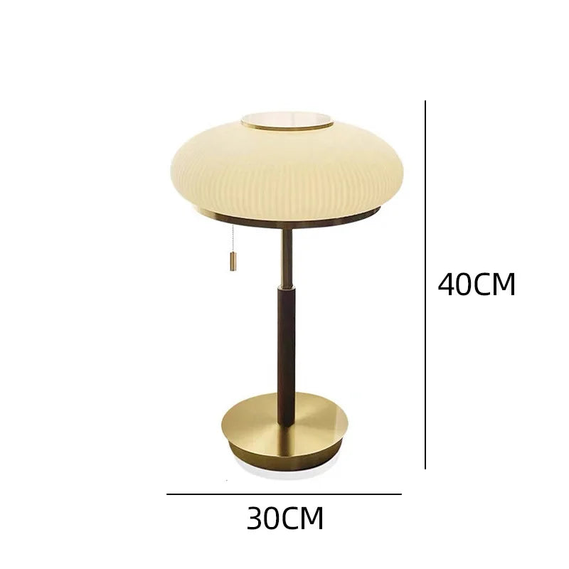 Afralia™ White Glass Table Lamp: Nordic Vintage Desk Light for Bedroom