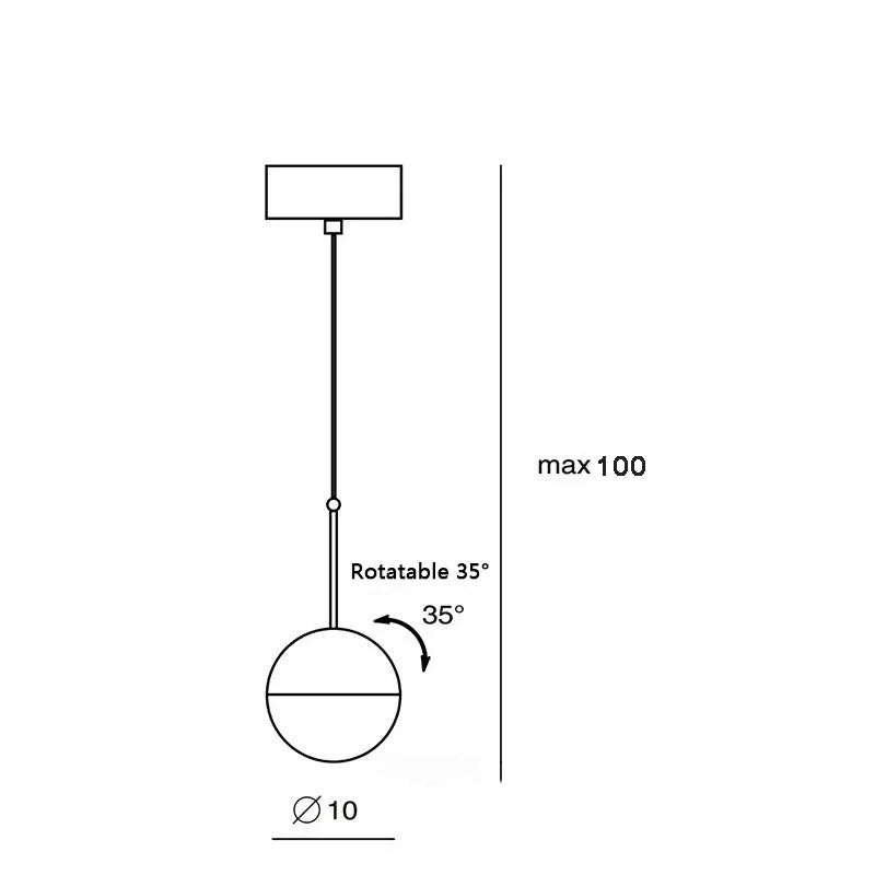 Afralia™ Nordic Rose Gold Crystal Ball Pendant Light for Stylish Living Spaces