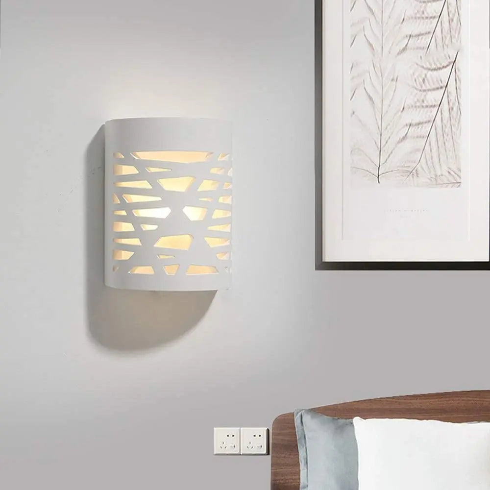 Afralia™ Gypsum LED Wall Lamp 5W Sconces Modern Indoor Lighting Bedroom Living Room