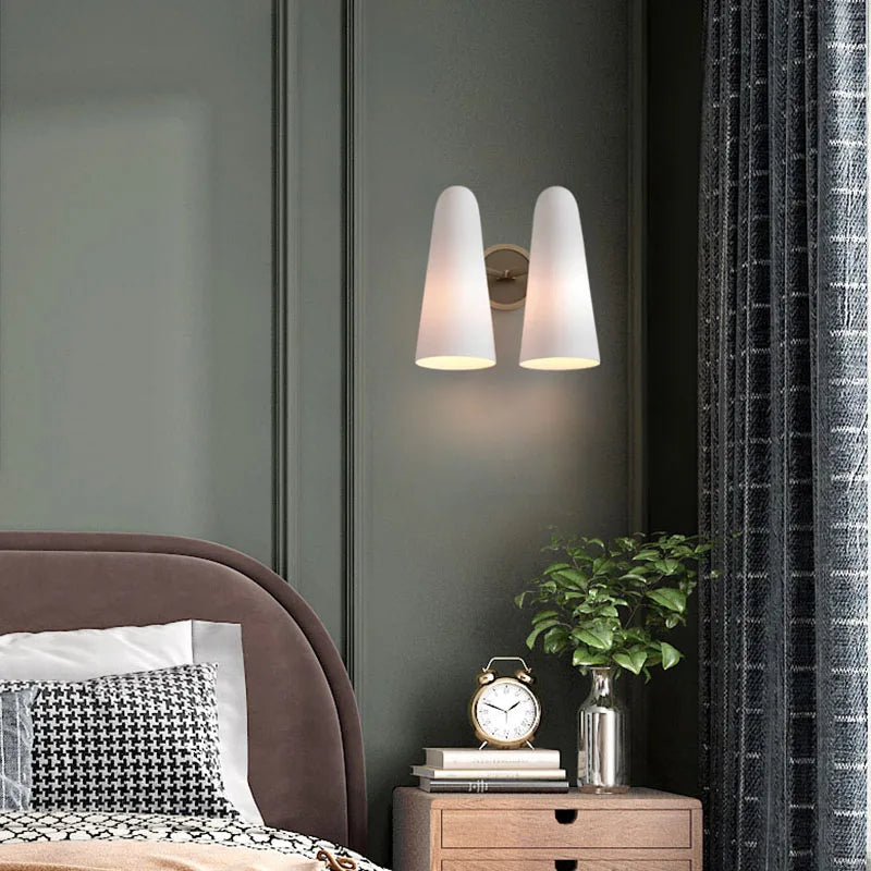 Afralia™ Copper Wall Lamp: Luxury Nordic Style for Living Room Bedroom Bedside, Restaurant Corridor.