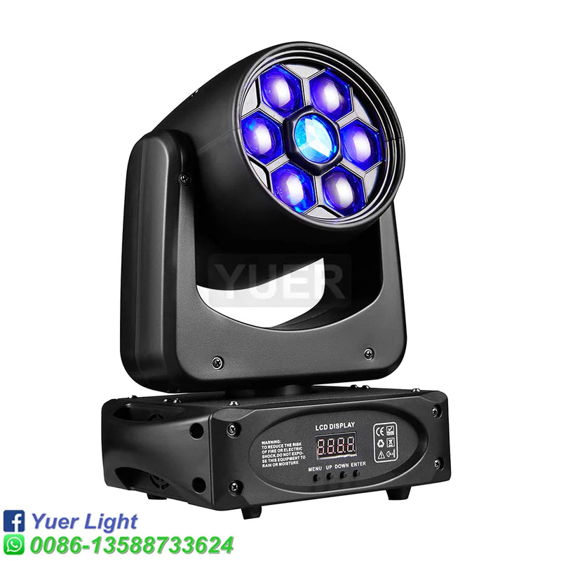 Afralia™ Mini 150W LED Bee Eye Moving Head Beam Lights for Celebration Disco DJ Bar