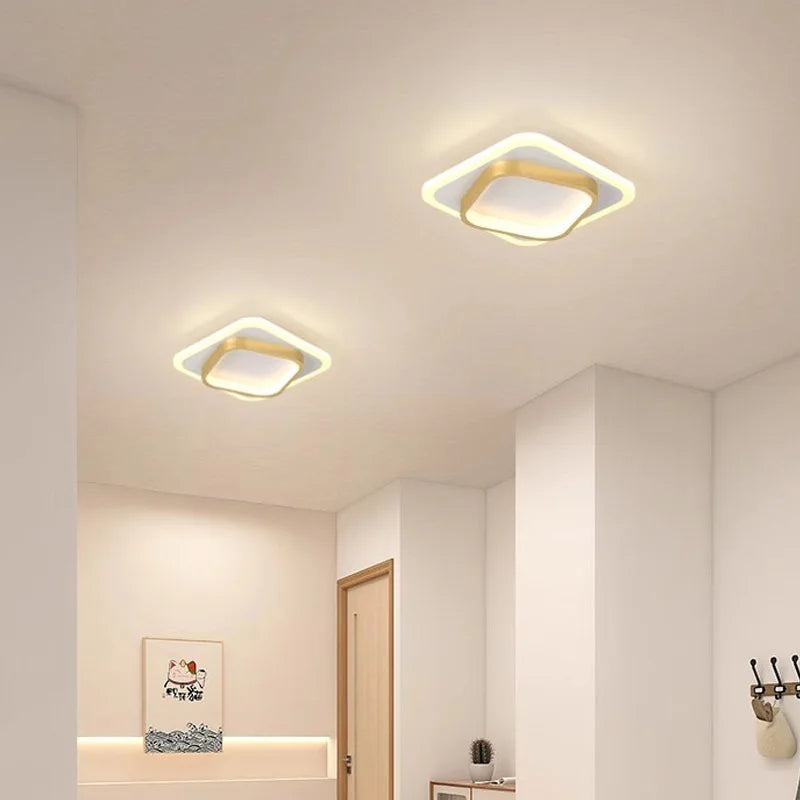 Afralia™ LED Ceiling Light: Modern Surface Mount for Bedroom, Living Room, Hallway