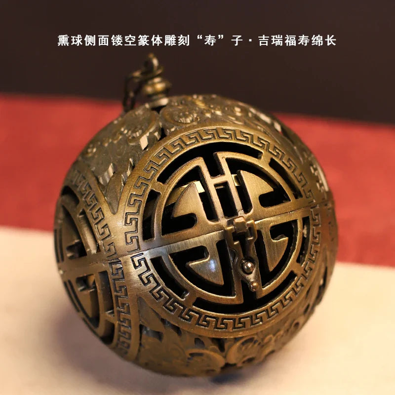 Afralia™ Dragon Alloy Incense Burner: Zen Home Decor & Christmas Gift