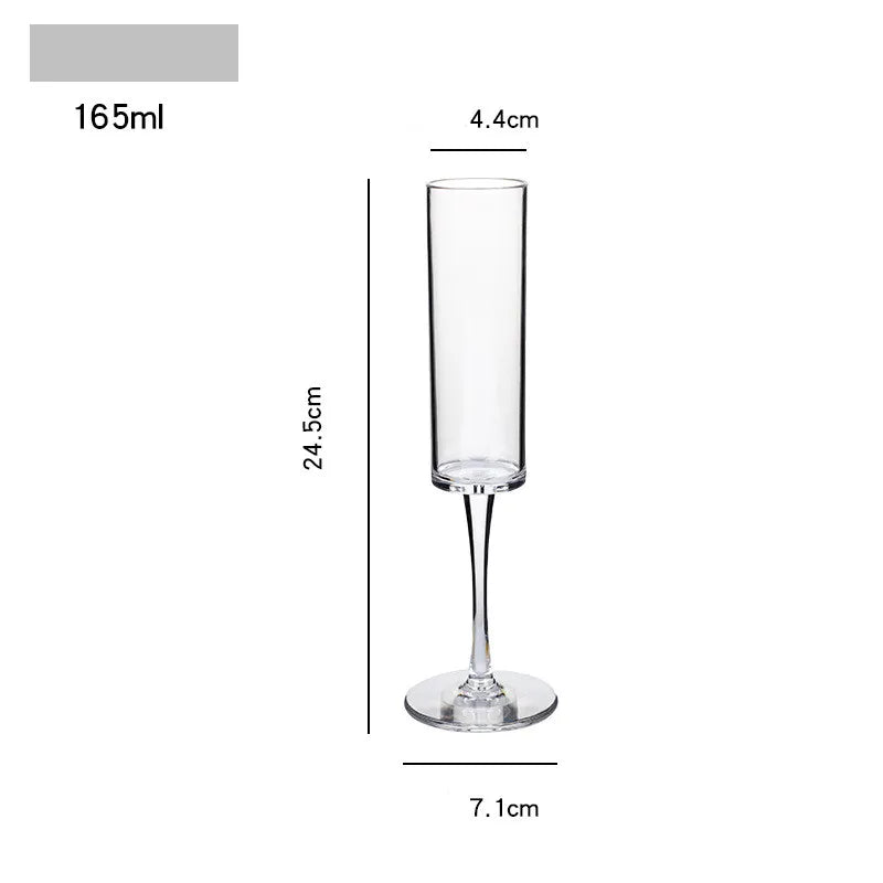 Afralia™ Bubble Champagne Glasses Set of 2 - Creative Goblets for Cocktail Parties