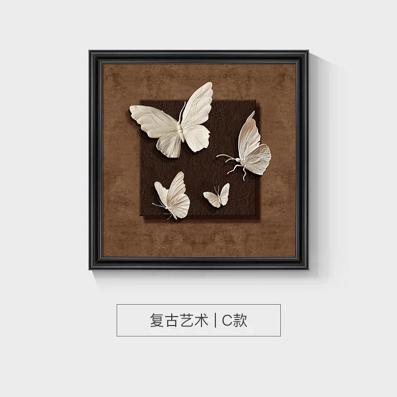 Afralia™ Animal Wall Decor Frame Set Art Painting Poster Room Aesthetic Decoration