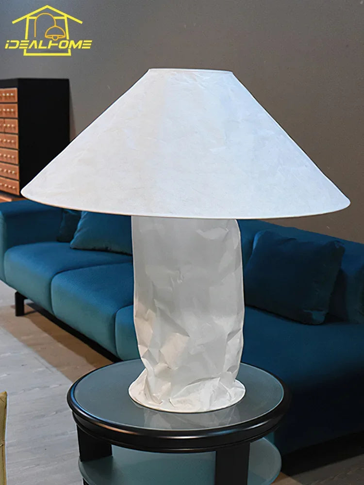 Afralia™ Minimalist LED Tyvek Floor Lamp for Bedroom & Living Room