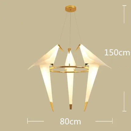 Afralia™ Modern Bird LED Pendant Chandelier for Home Living Room Bedroom Lighting