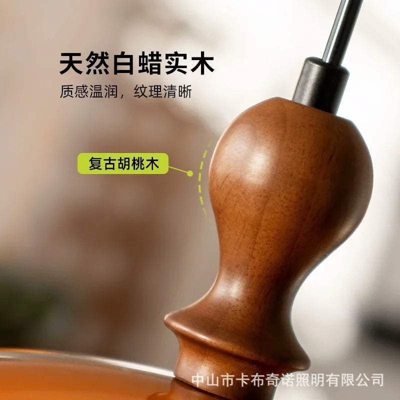 Afralia™ Retro Japanese Pendant Light for Dining Table - Nanyang Island Platform
