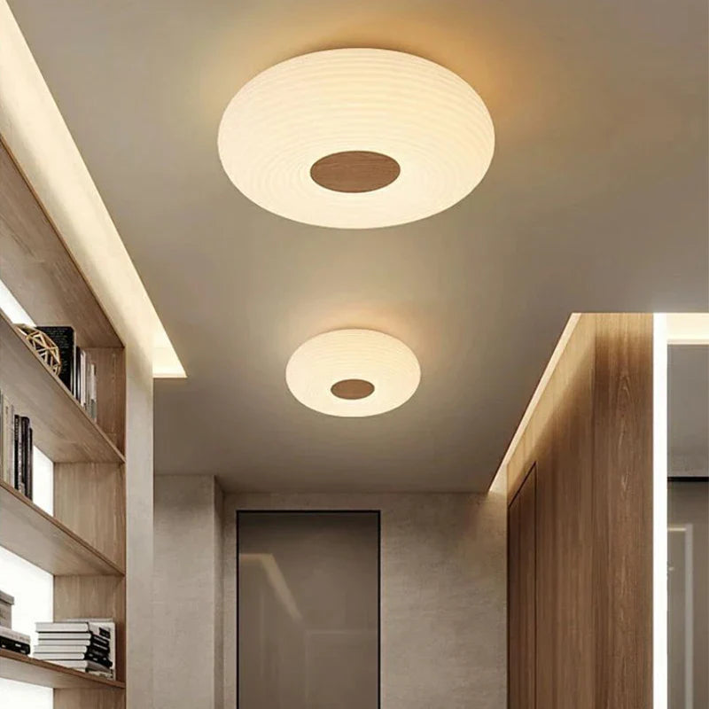 Afralia™ Nordic LED Ceiling Light for Interior Lighting in Living Room, Bedroom, Kitchen, Hallway