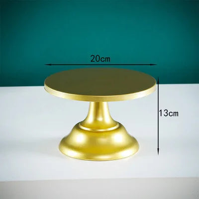 Afralia™ Wrought Iron Cake Stand Wedding Birthday Dessert Tray Afternoon Tea Display